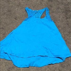 Blue tank top